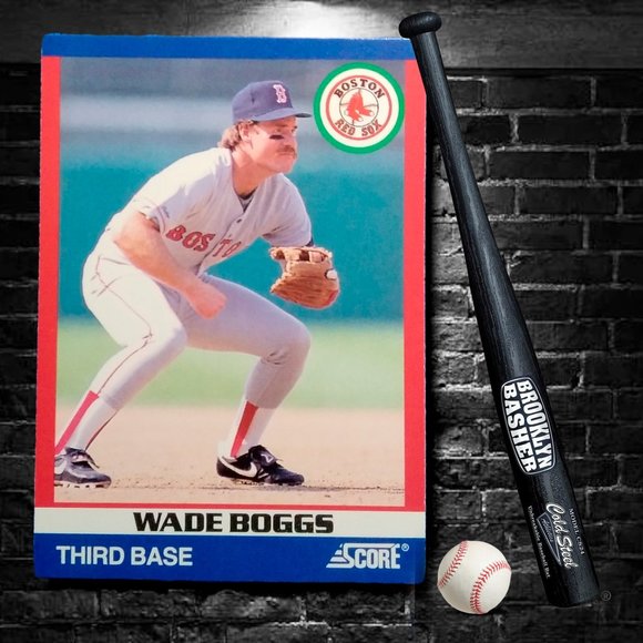 Other - BASEBALL CARD  WADE BOGGS  # 3 SUPER STAR MLB